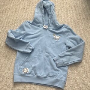 Light Blue GOAT USA  Kids Hoodie with Goat Patch